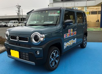 新型ハスラー　試乗車が当店にもやってきました！！